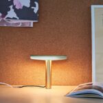 Table Lamp - Brass with Hood - Image 6