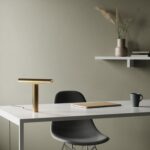 Table Lamp - Brass with Hood - Image 4